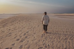 Omak Beach - sand dunes